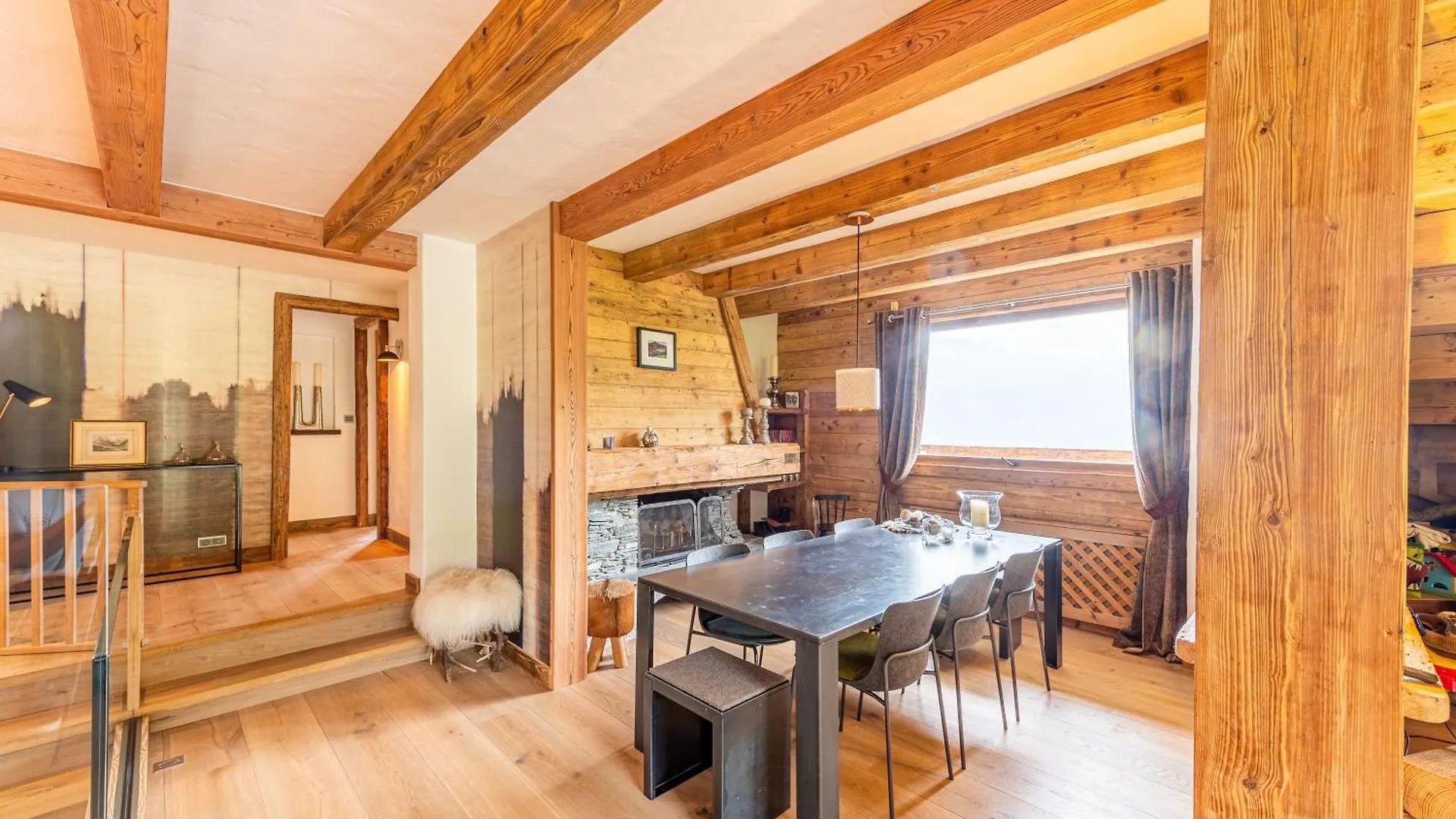 סן-ג'רבה-לה-באן Chalet Victoria - Magnifique Chalet Avec Piscine Privee בית נופש